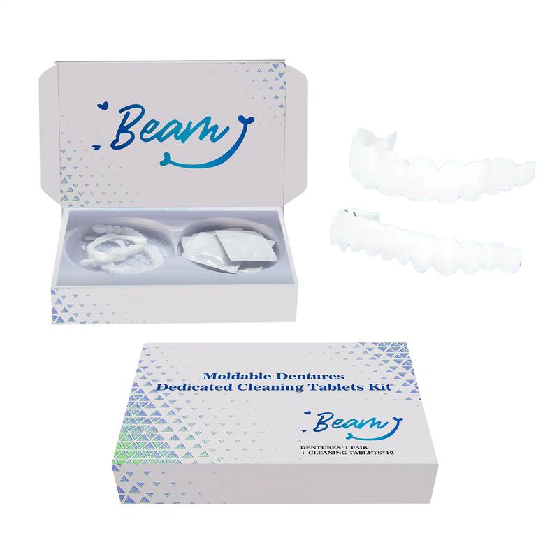 Teeth Whitening For Braces - Veneer Snapon Teeth Kit Fit Teeth
