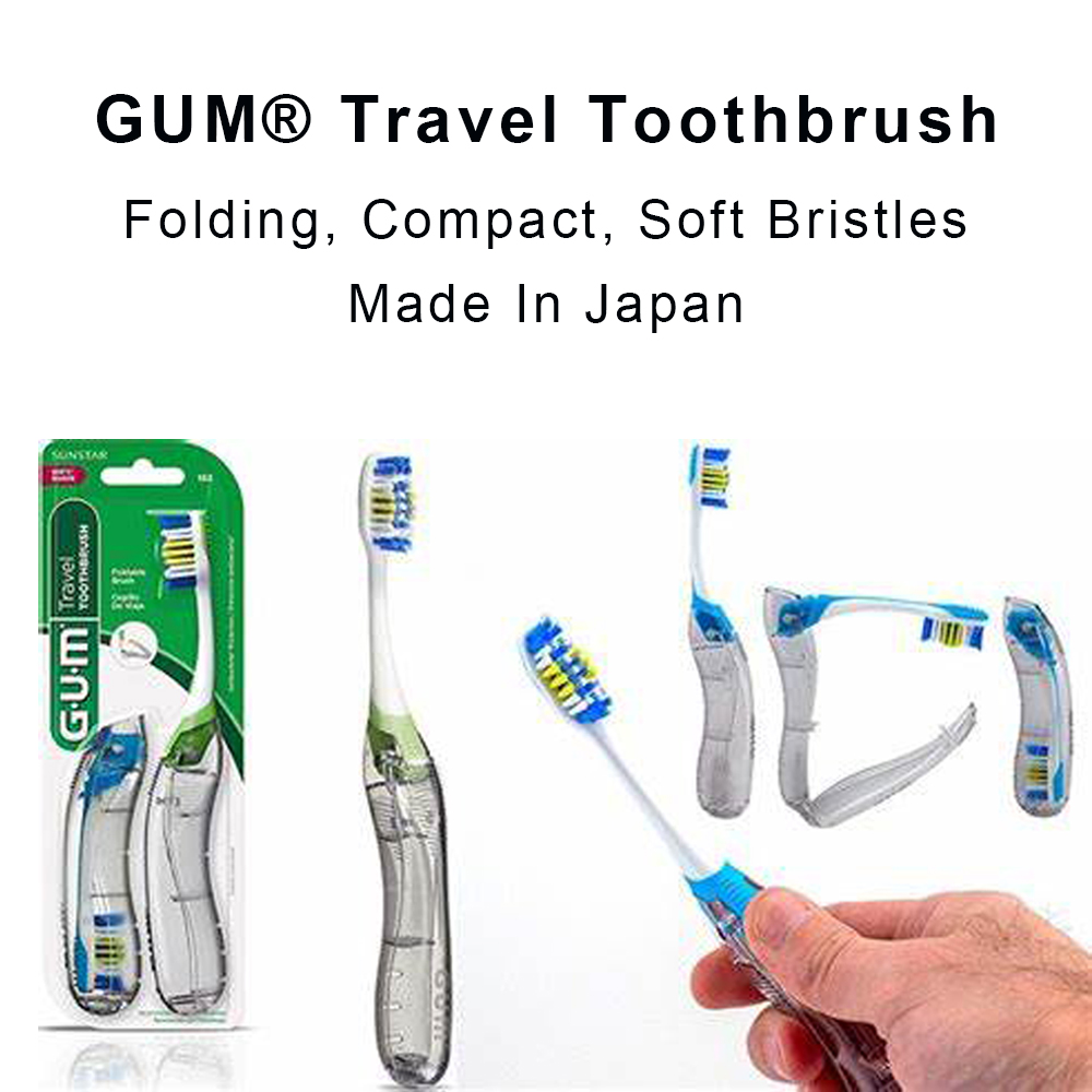 Teeth Whitening Japan - Gum Travel Toothbrush Folable Brush Oral