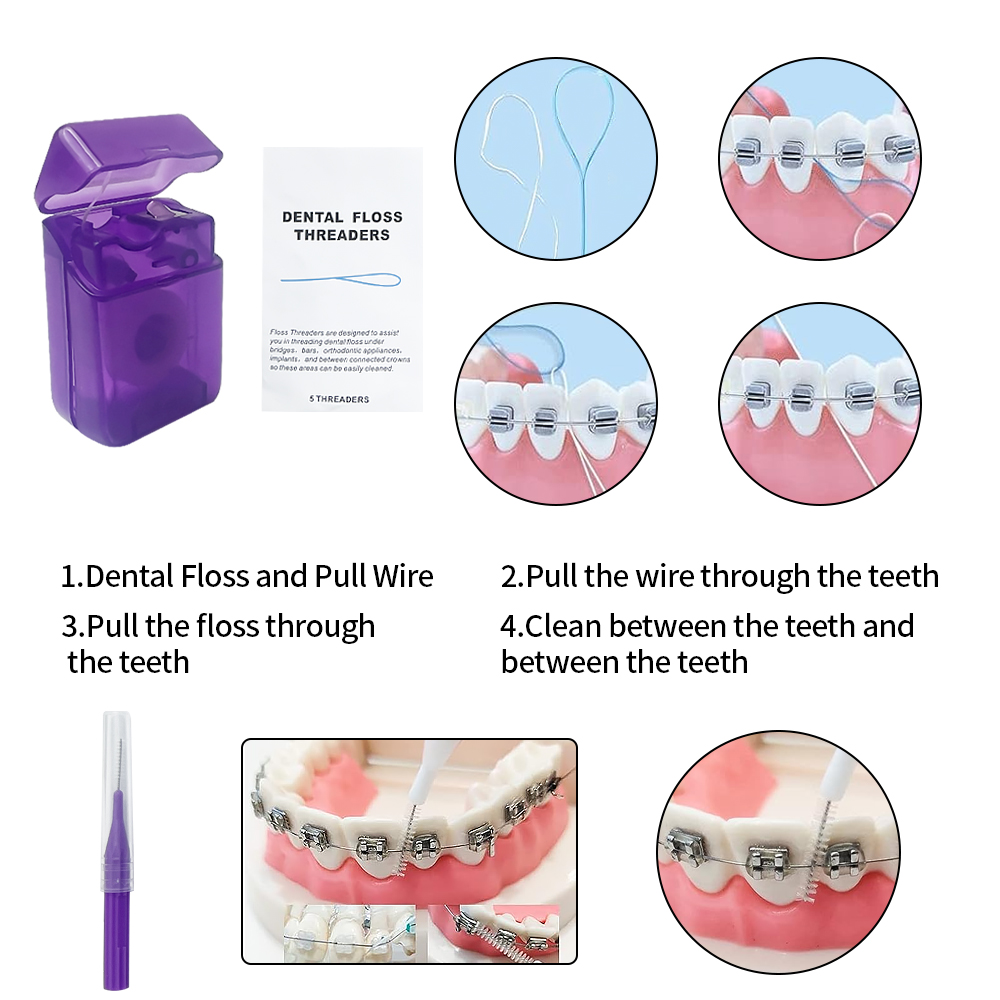 8Pcs/set Orthodontic Dental Ca - đánh giá và giá Teeth Whitening For Braces