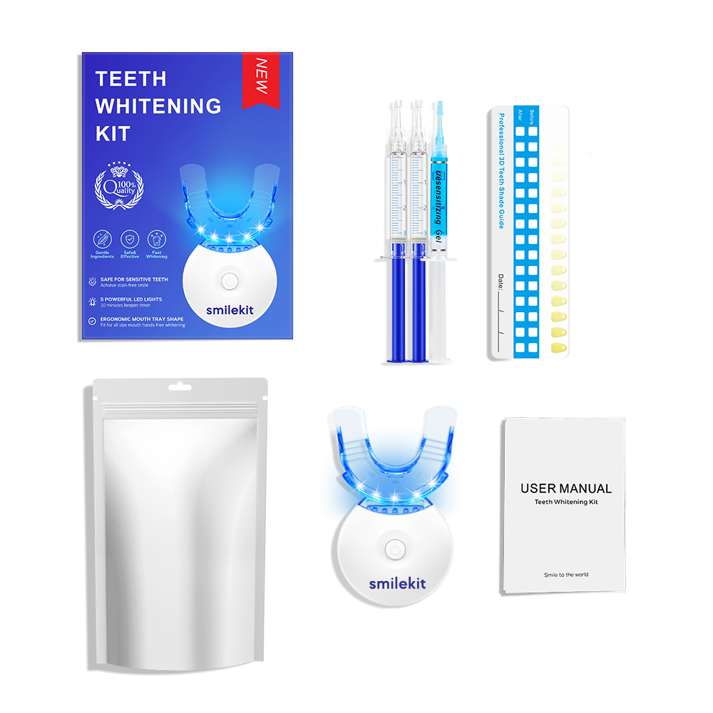 Teeth Whitening Kit - 5X LED L - đánh giá và giá Teeth Whitening Q&M