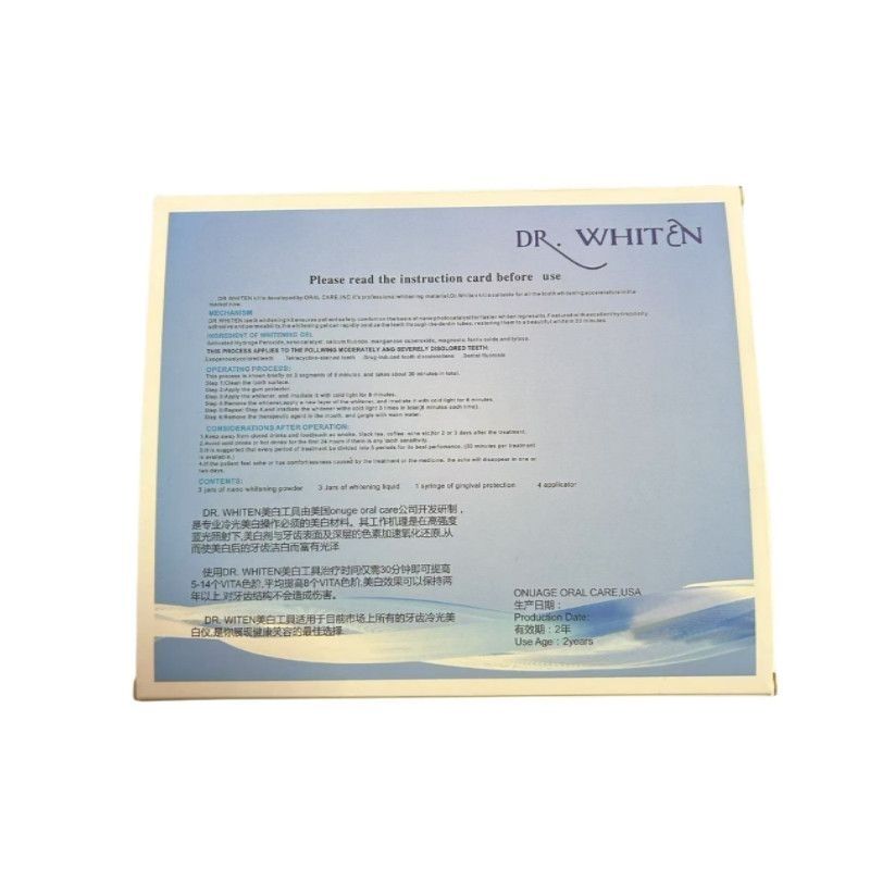 Dental Tooth Whitening Set 35% - đánh giá và giá Teeth Whitening Hydrogen Peroxide