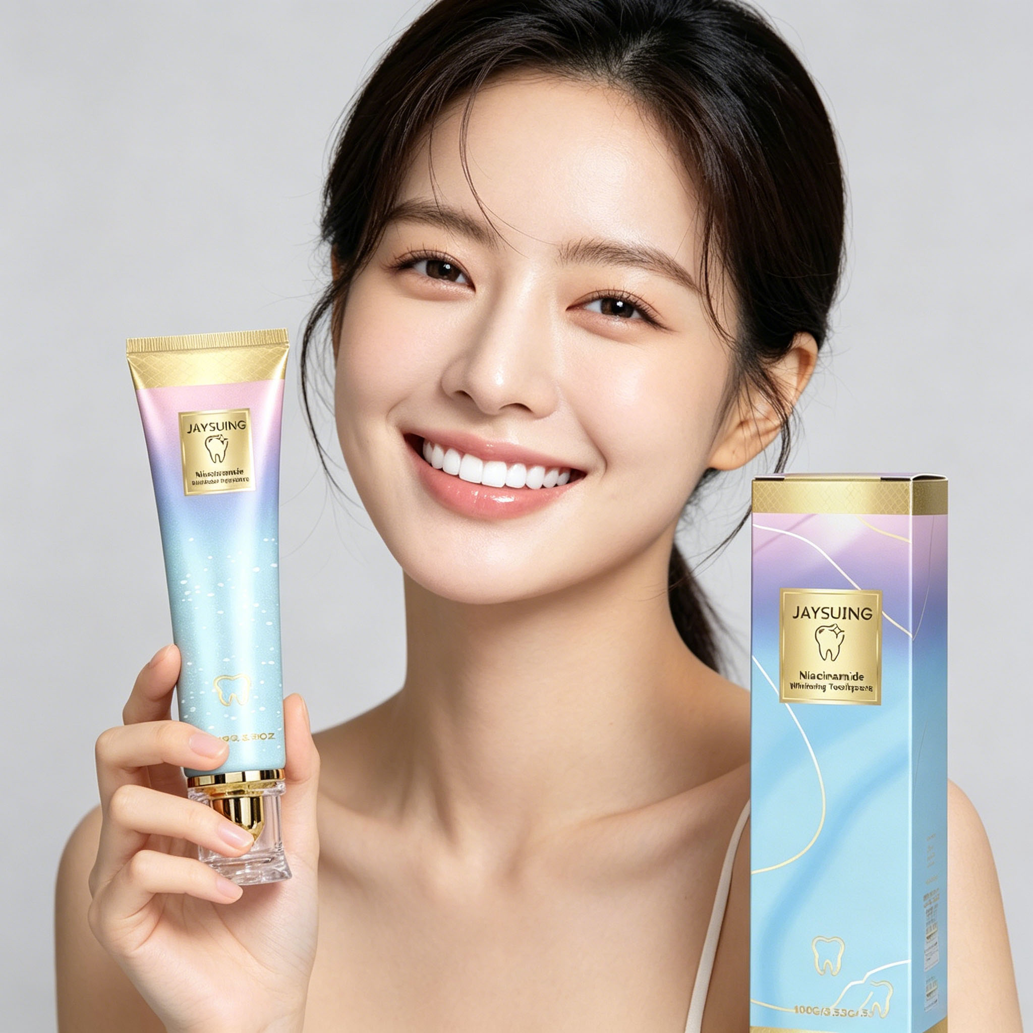 Niacinamide Whitening Toothpa - đánh giá và giá Teeth Whitening Yellow Teeth