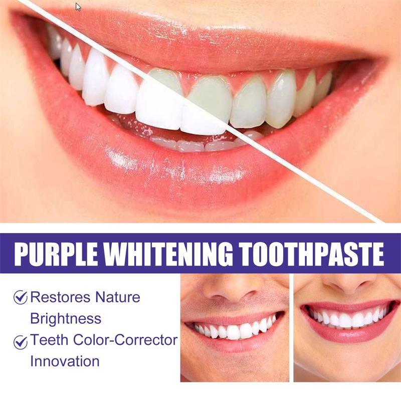 9D Purple Teeth Whitening Toot - đánh giá và giá Teeth Whitening Mousse