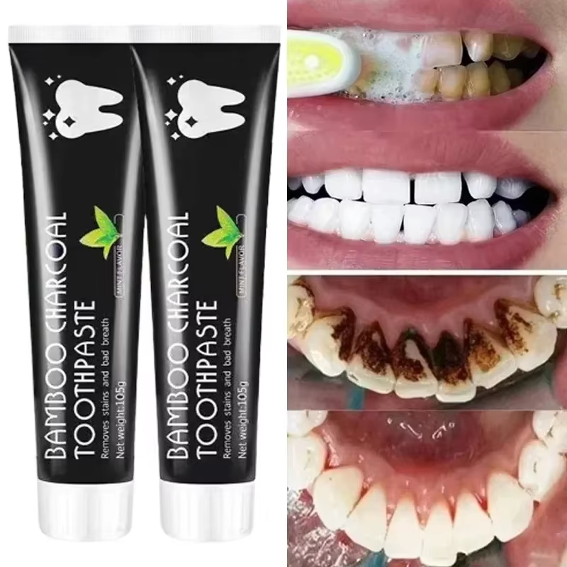 Whitening Toothpaste Bamboo Ch - đánh giá và giá Teeth Whitening Yellow Teeth