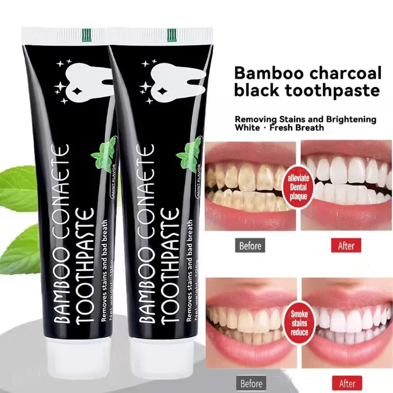 Whitening Toothpaste Bamboo Ch - đánh giá và giá Teeth Whitening Yellow Teeth