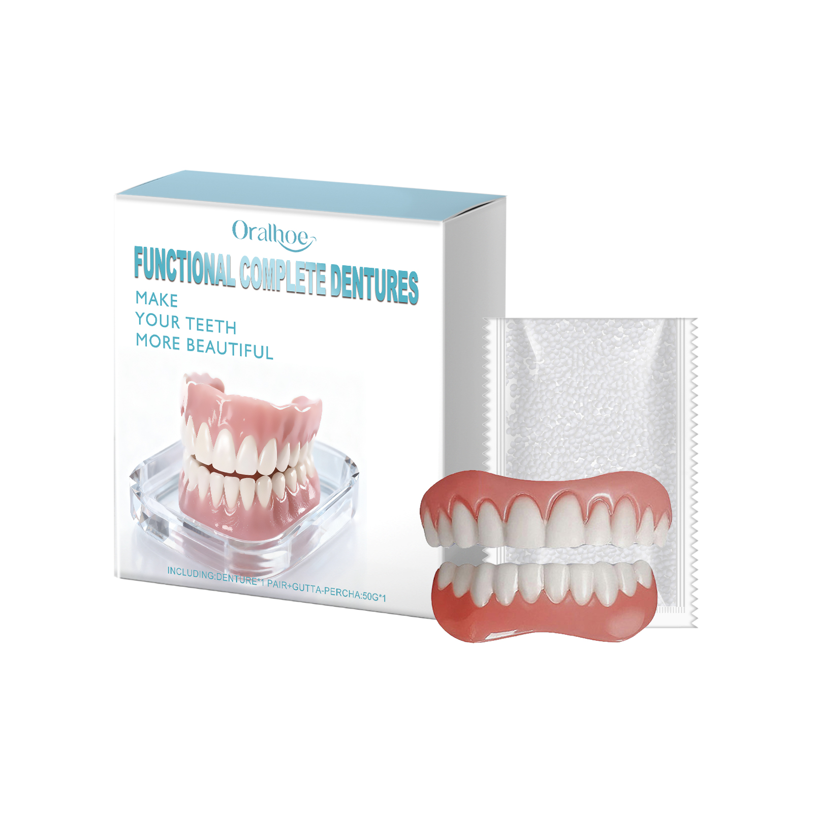 False Teeth Beauty Kits Tempor - đánh giá và giá Teeth Whitening For Braces