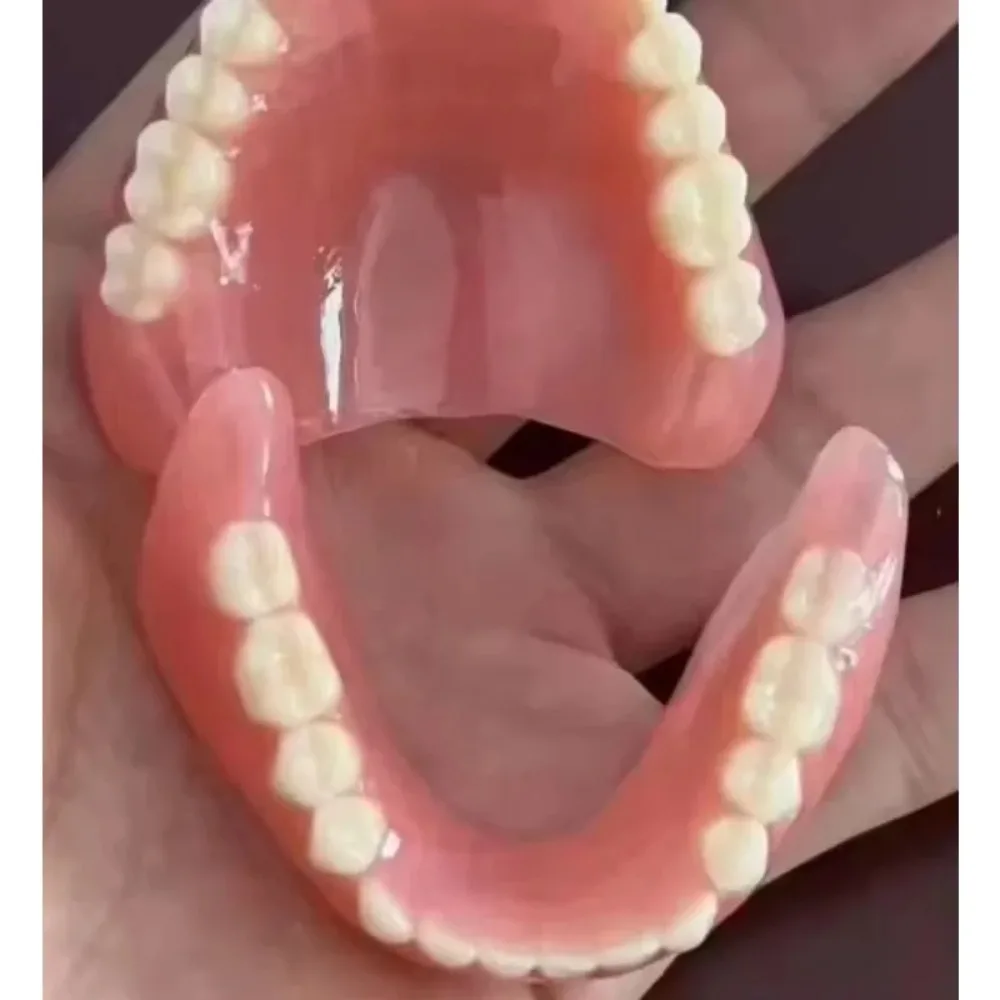 Full Set Dentures Fake Teeth B - đánh giá và giá Teeth Whitening For Braces