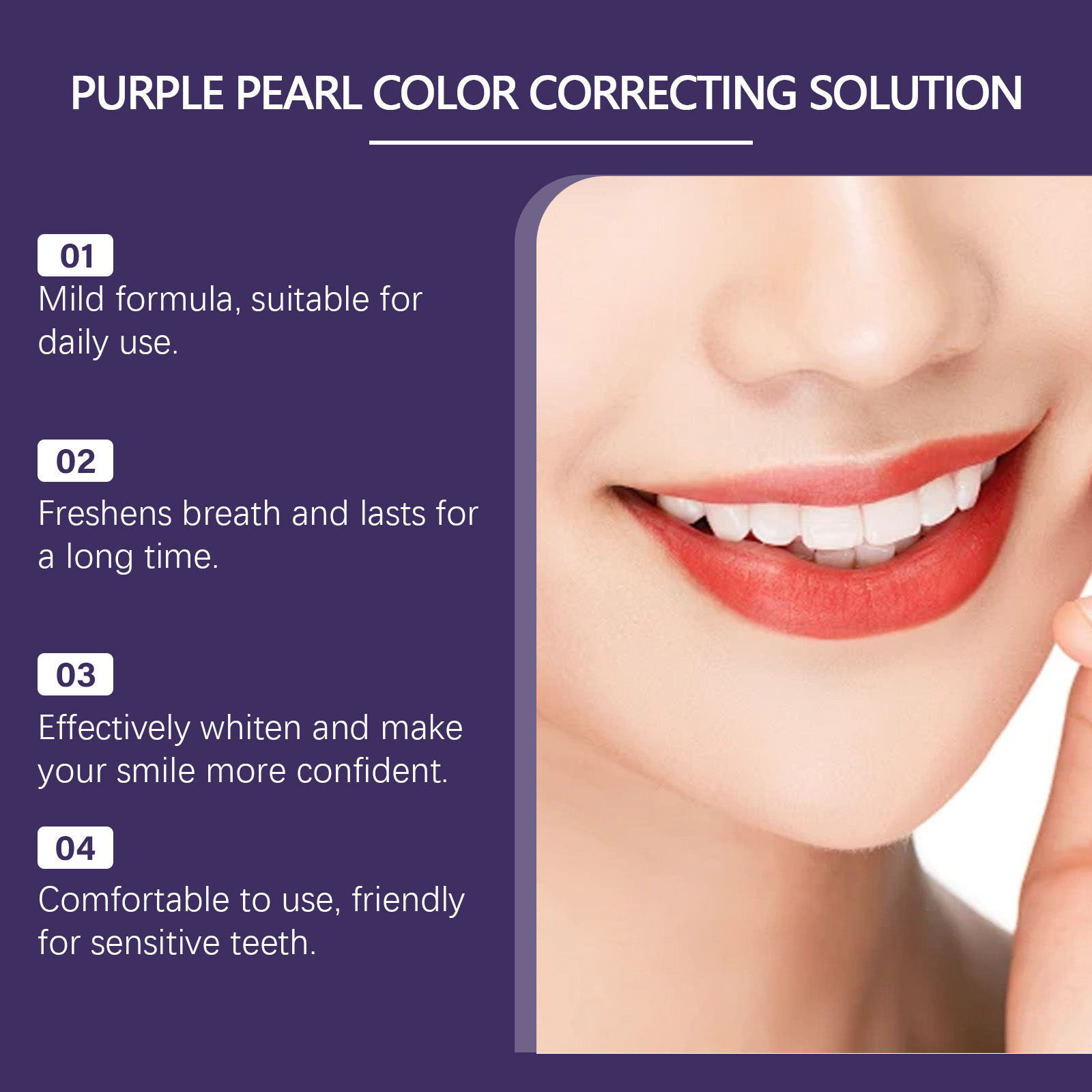 2026 New Purple Teeth Whitenin - đánh giá và giá Teeth Whitening Mousse