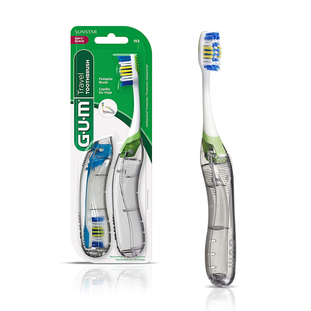 Gum Travel Toothbrush Folable  - đánh giá và giá Teeth Whitening Japan