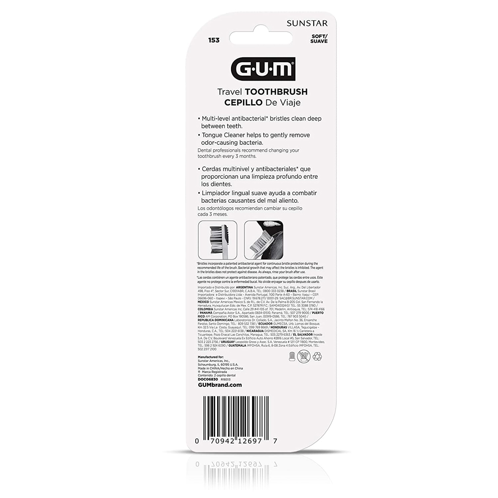 Gum Travel Toothbrush Folable  - đánh giá và giá Teeth Whitening Japan