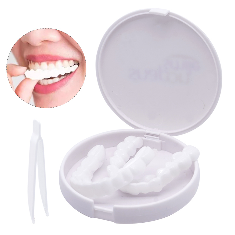 Denture Fake Teeth Kit Whiteni - đánh giá và giá Teeth Whitening For Braces