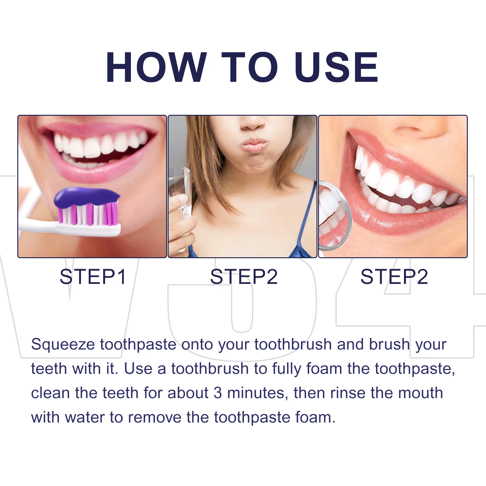 50ml  Mousse Toothpaste Teeth  - đánh giá và giá Teeth Whitening Mousse
