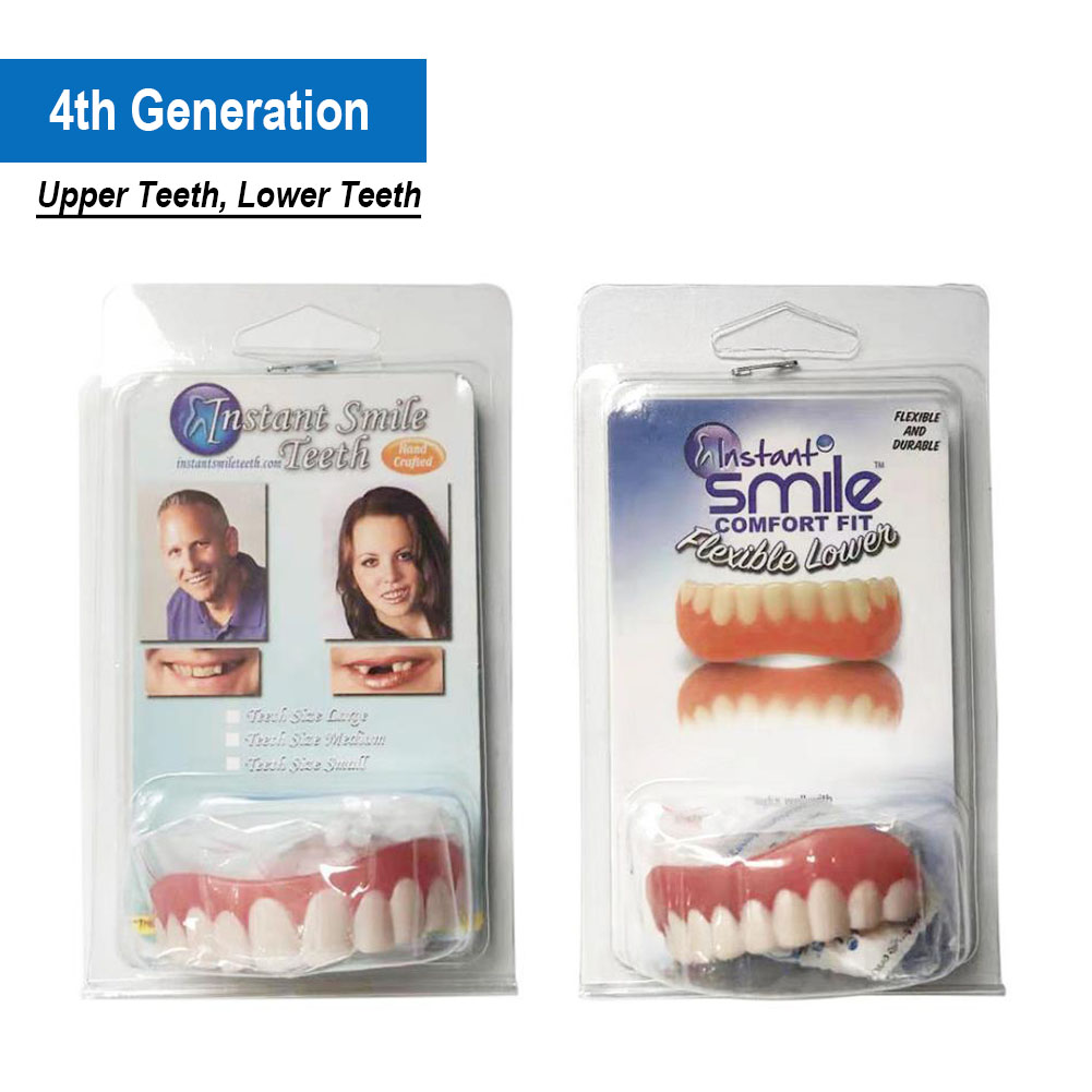 5Pcs Upper Lower Fake Tooth Ve - đánh giá và giá Teeth Whitening For Braces