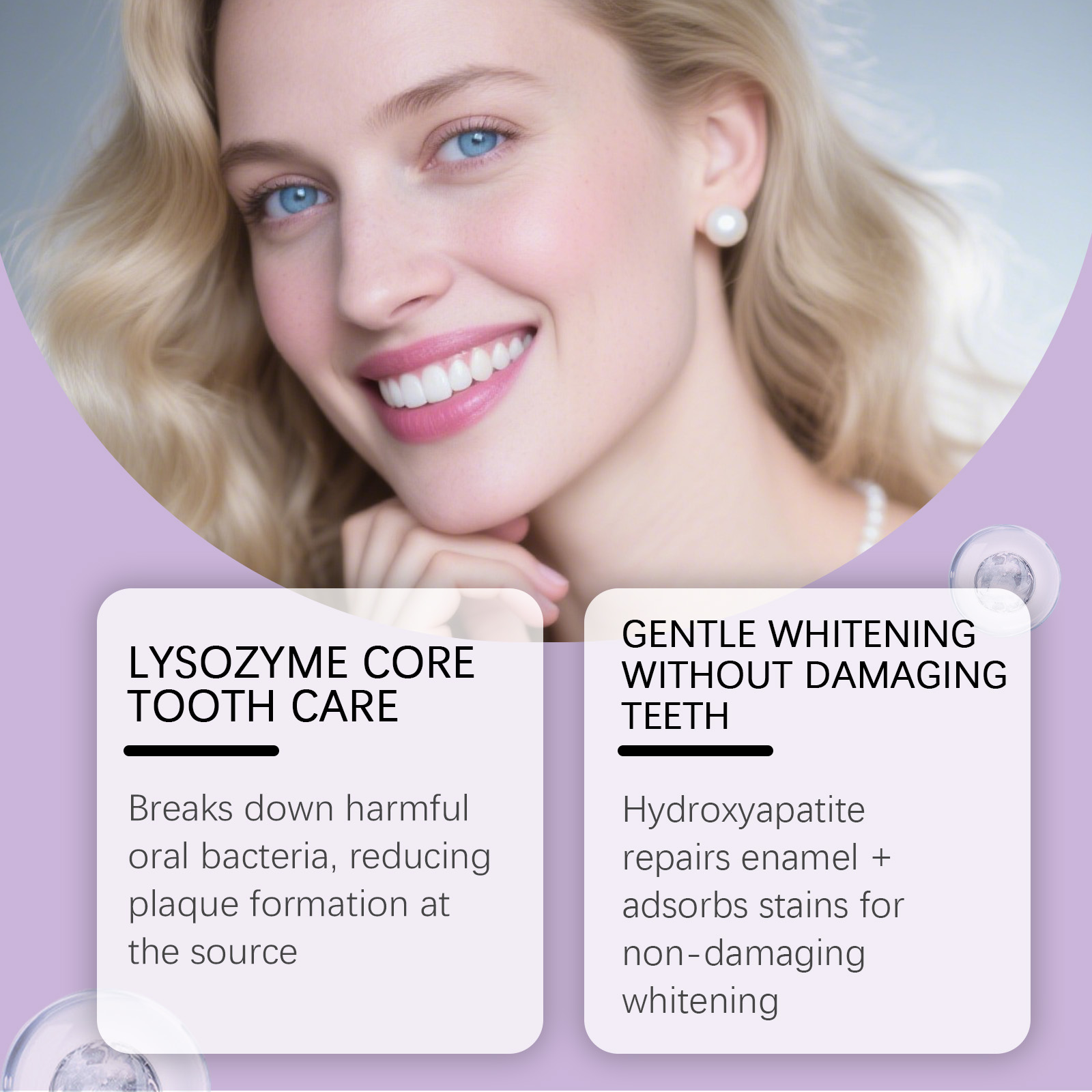 Hydroxyapatite White Teeth Mou - đánh giá và giá Teeth Whitening Mousse