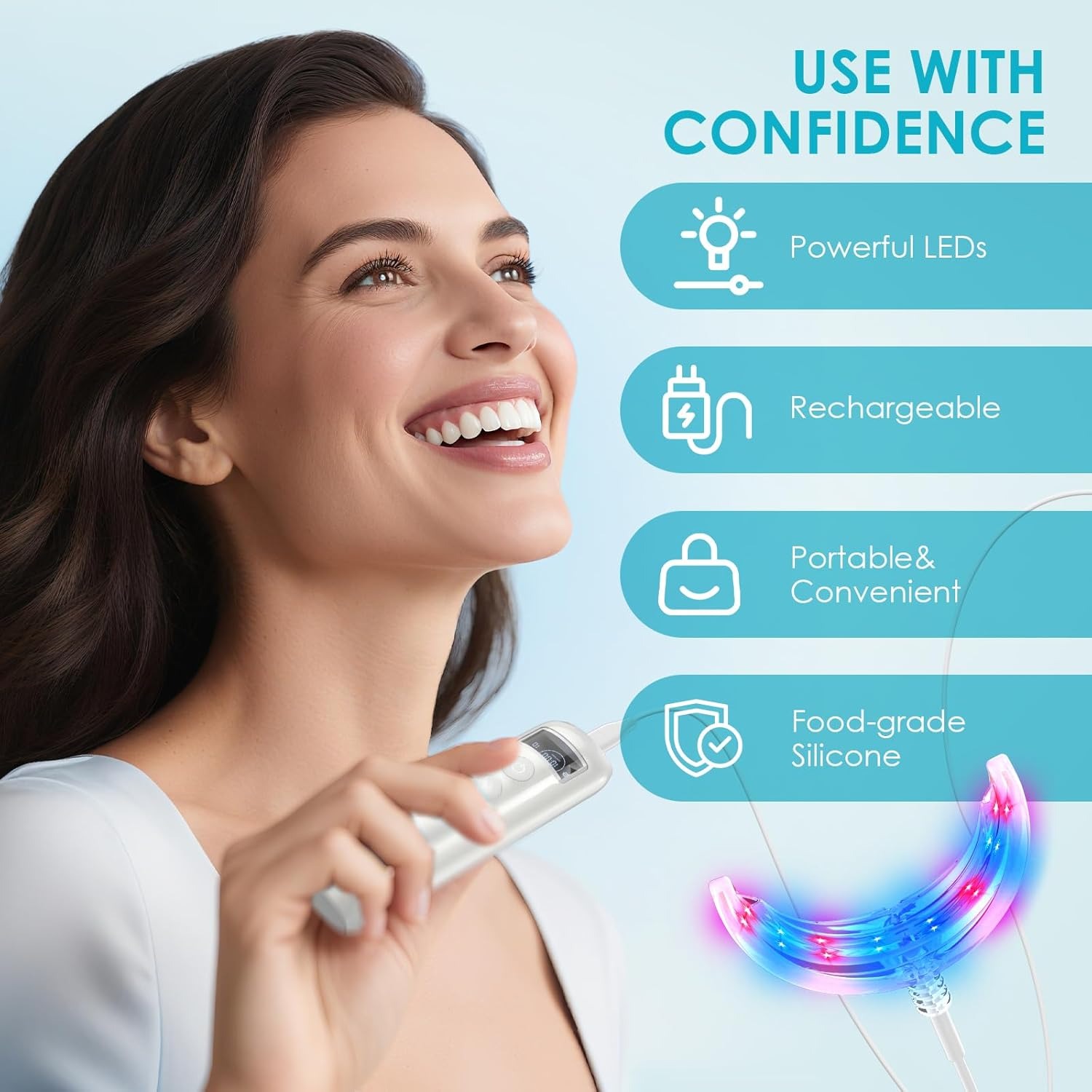 Tooth Whitening Accelerator La - đánh giá và giá Teeth Whitening Yellow Teeth