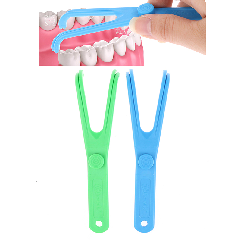 1PCS Reusable Stick Tool Floss - đánh giá và giá Teeth Whitening For Braces